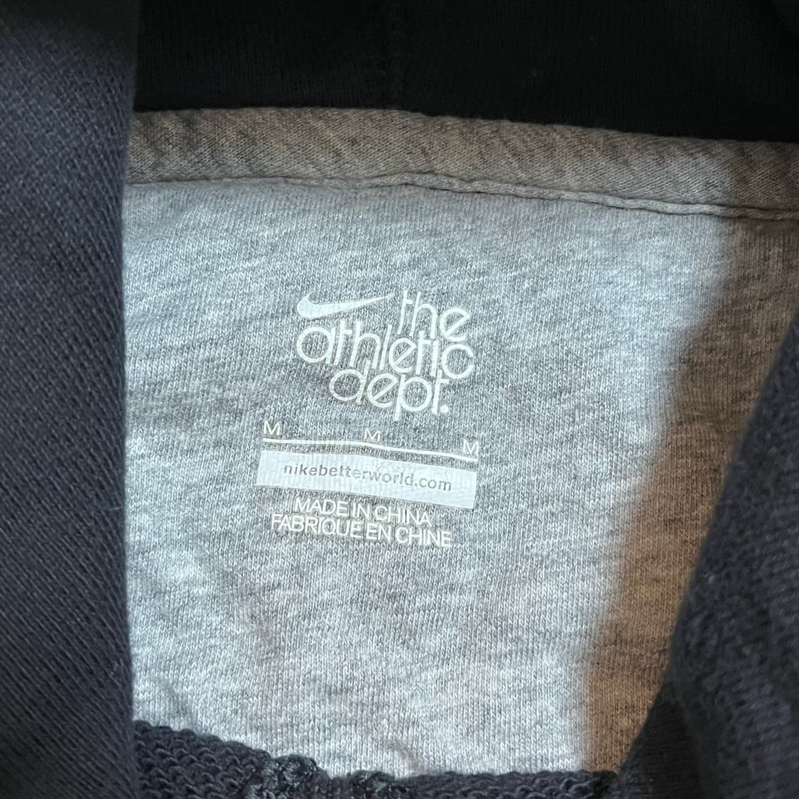 [정품] 나이키 블랙 스우시 후드티 [ M ] 상품이미지5