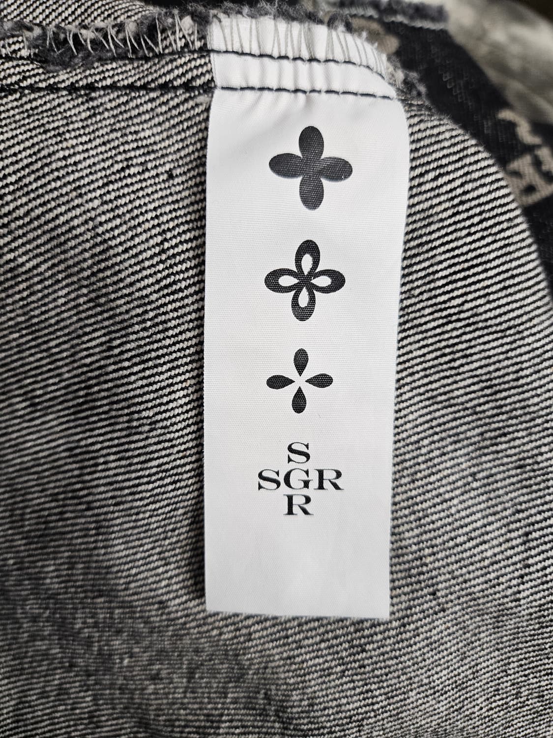 써저리 모노그램 클로버 트러커 자켓 L 상품이미지4