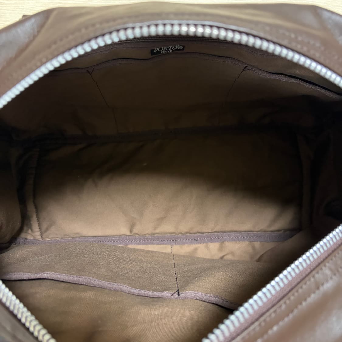 요시다포터 porter 프리스타일 보스턴백 브라운 (미사용에 가까움) 상품이미지7