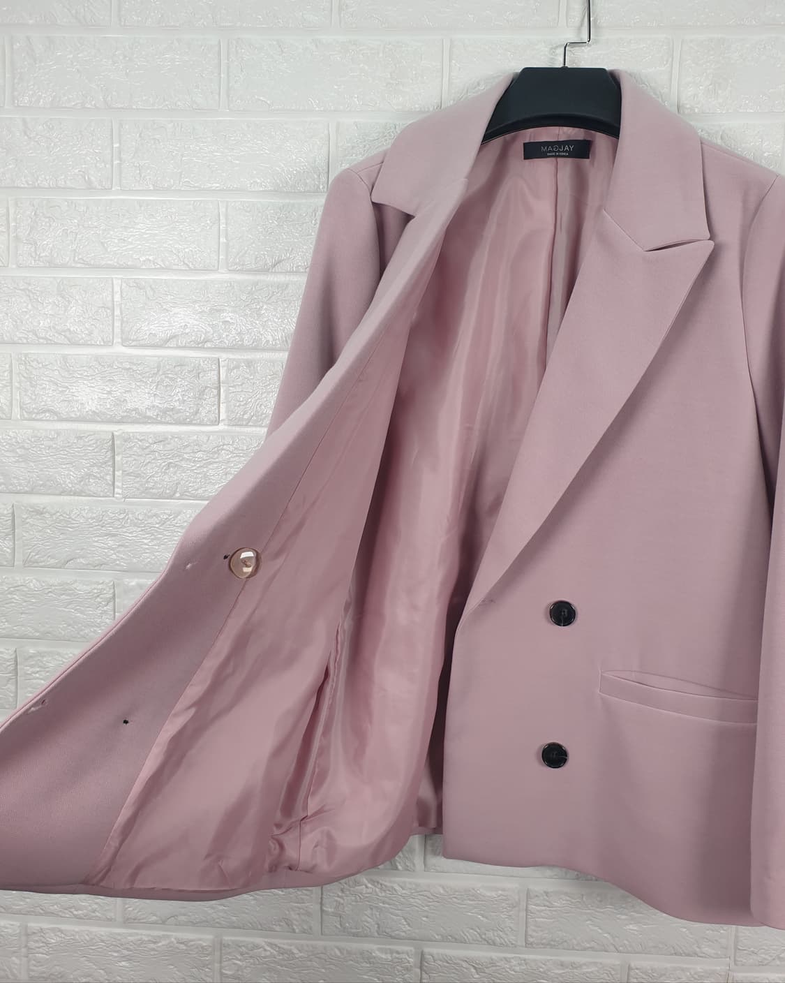 [F]매그제이 더블 버튼 테일러드 자켓 상품이미지4