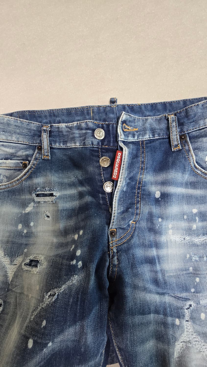 정품 디스퀘어드2 스케이터진 청바지 상품이미지3