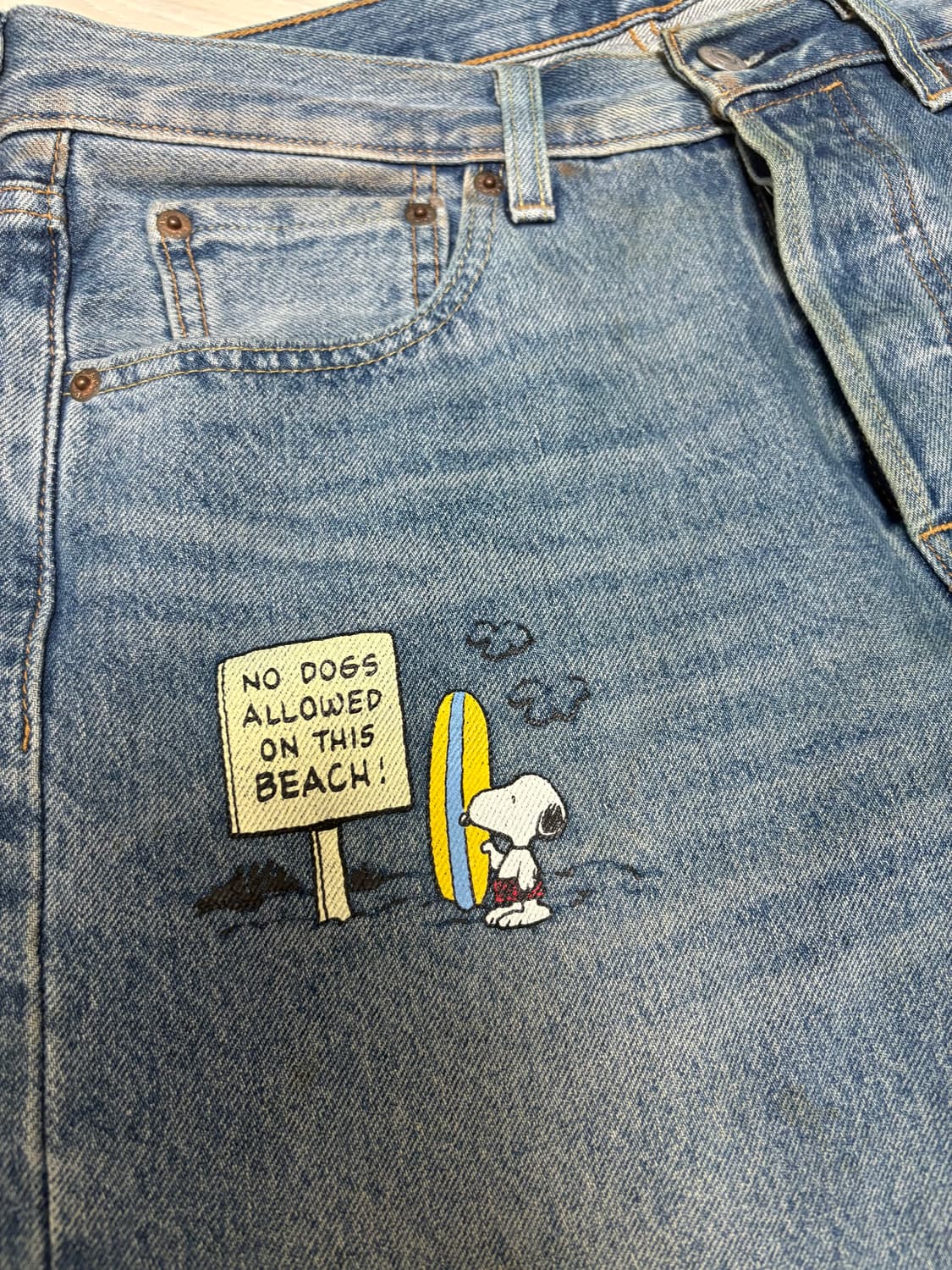 리바이스x스누피 501 30/32  상품이미지2