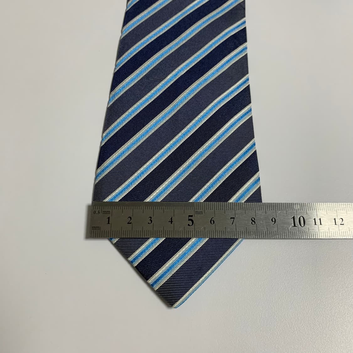 알마니(ARMANI) 스트라이프 클래식넥타이 명품 100실크 최상급 상품이미지10