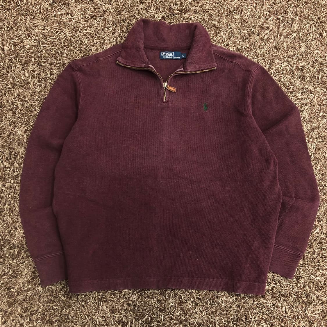 폴로 랄프로렌 하프집업 코튼 니트 상품이미지2