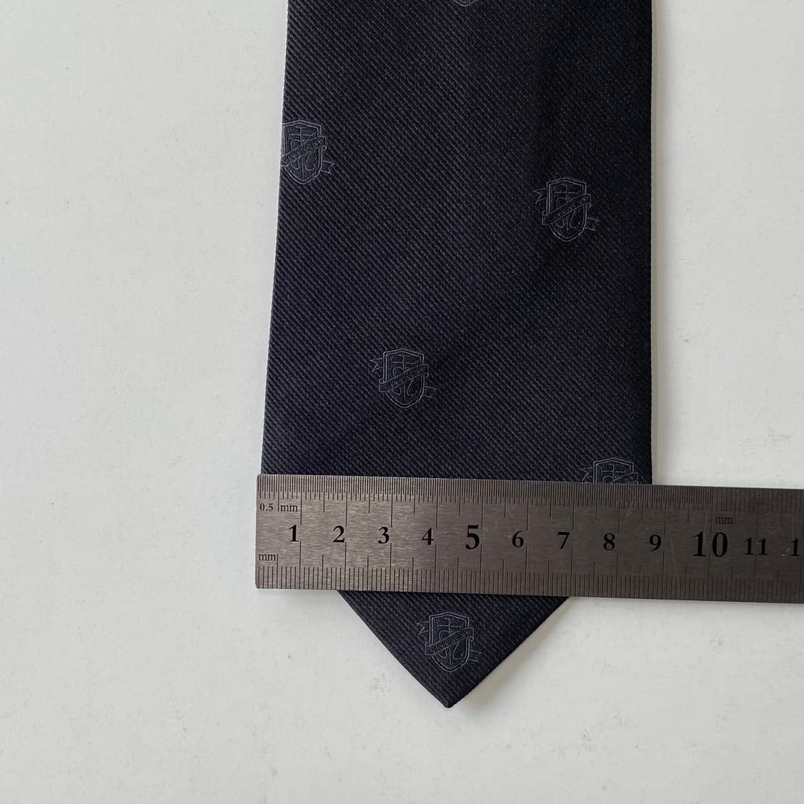 신형라벨 지방시 정품 명품블랙 넥타이 (GIVENCHY)8.6cm 상품이미지7