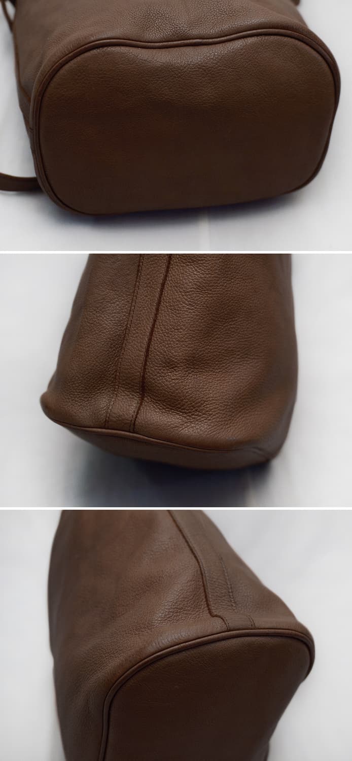 일비종떼 풀그레인 레더 클래식 가죽 버킷백 (숄더.크로스) 상품이미지9