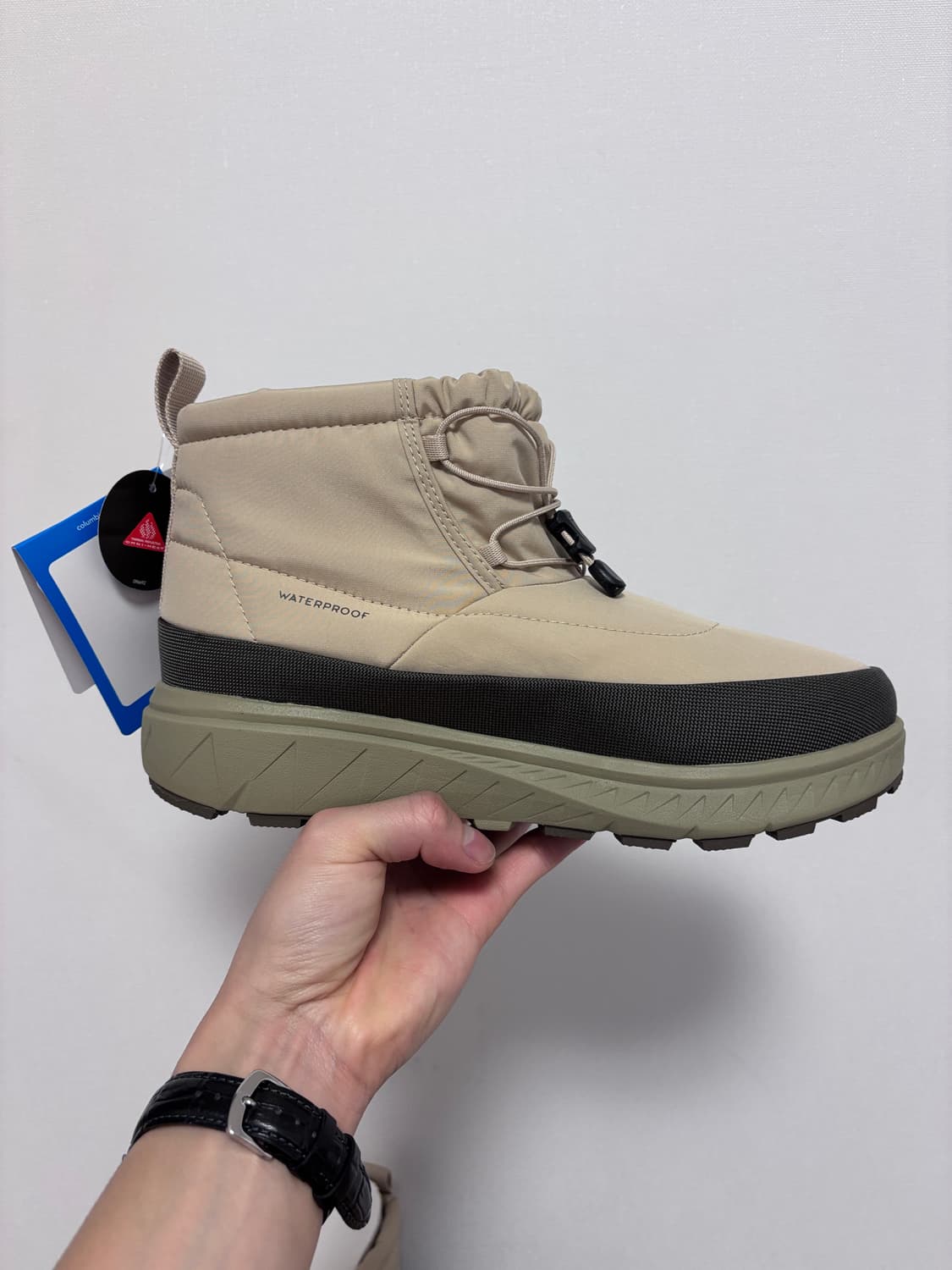 새상품) 260 컬럼비아 옐로우테일 쇼티 방한 패딩 부츠 상품이미지4