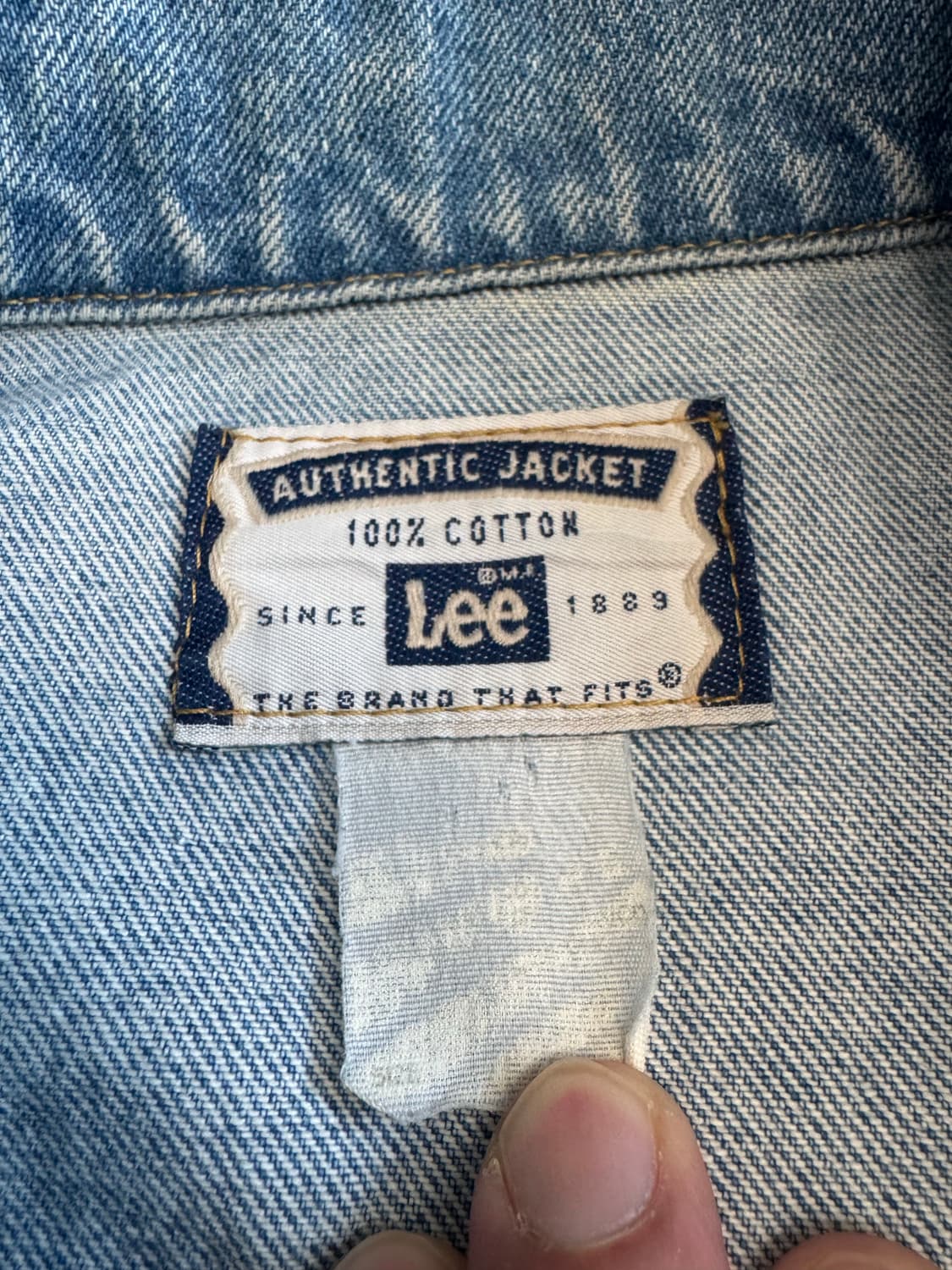 LEE 90년대 데님자켓 상품이미지3