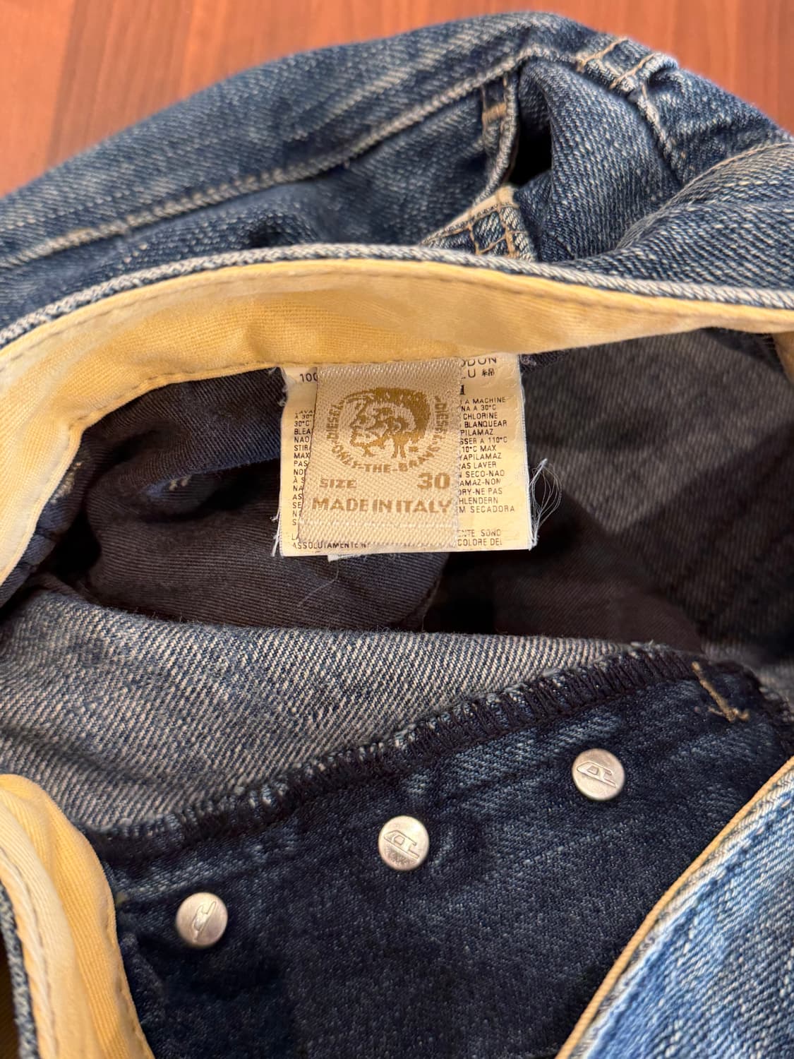00s Diesel 디젤 빈티지 데님 팬츠 (31inch) (Italy) 상품이미지9