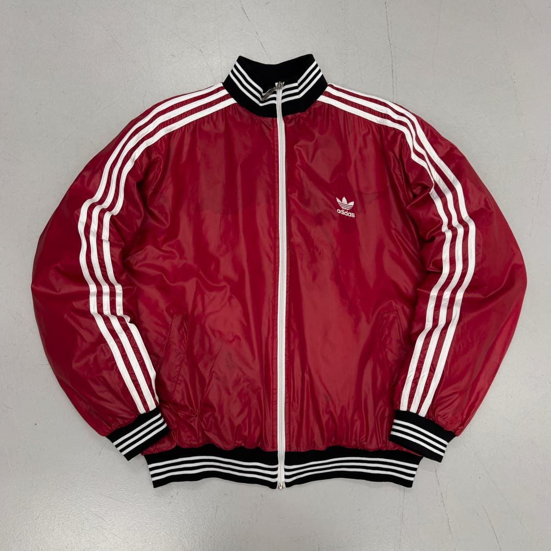 아디다스 90s 파이어버드 빅로고 삼선 올드스쿨 점퍼 자켓 상품이미지2
