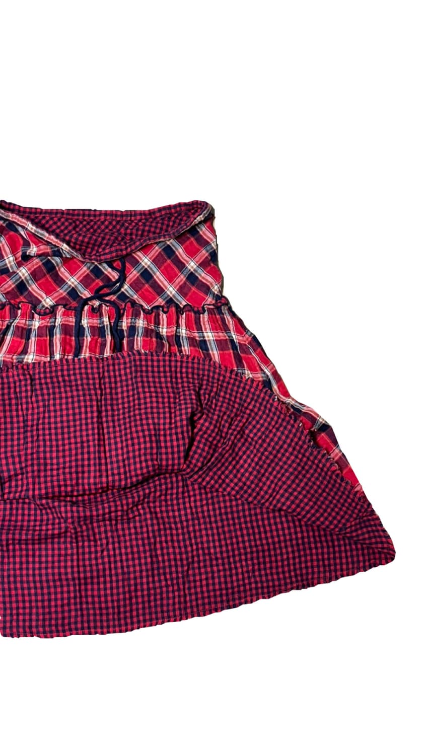 타탄 체크스커트 상품이미지2