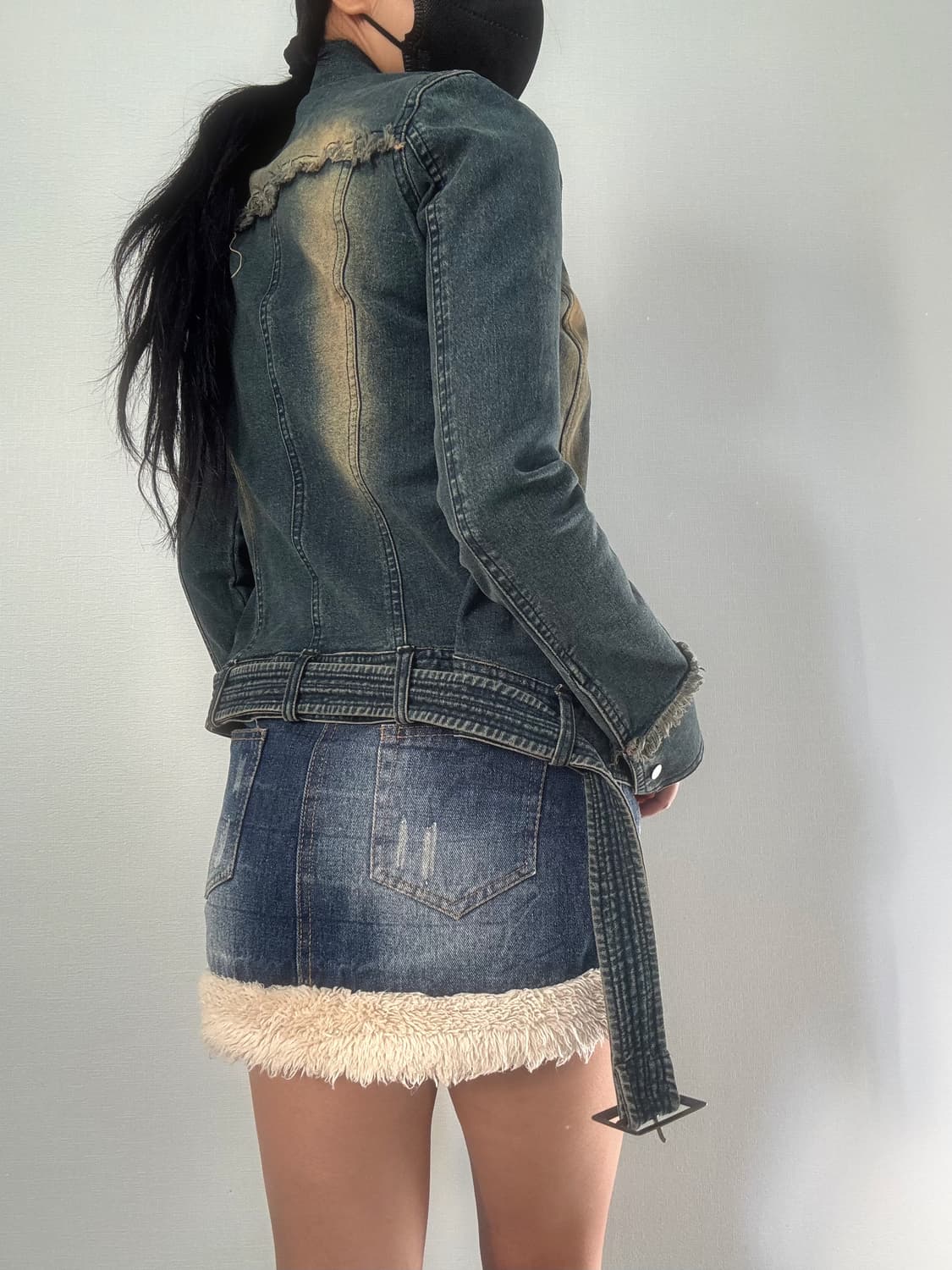 빈티지 데님 자켓 상품이미지3