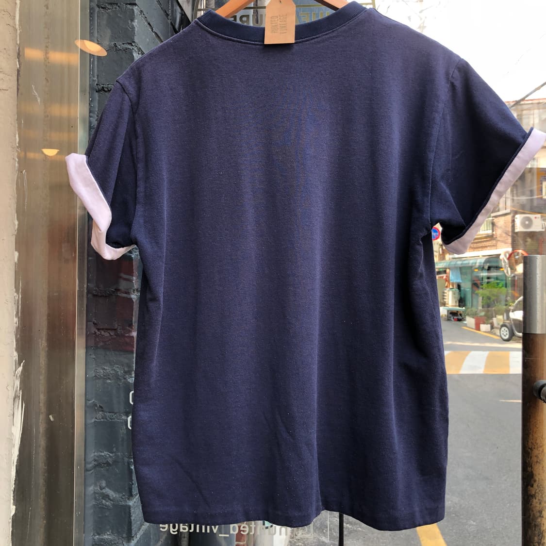 60/70s Reversible T-shirt-L 상품이미지3