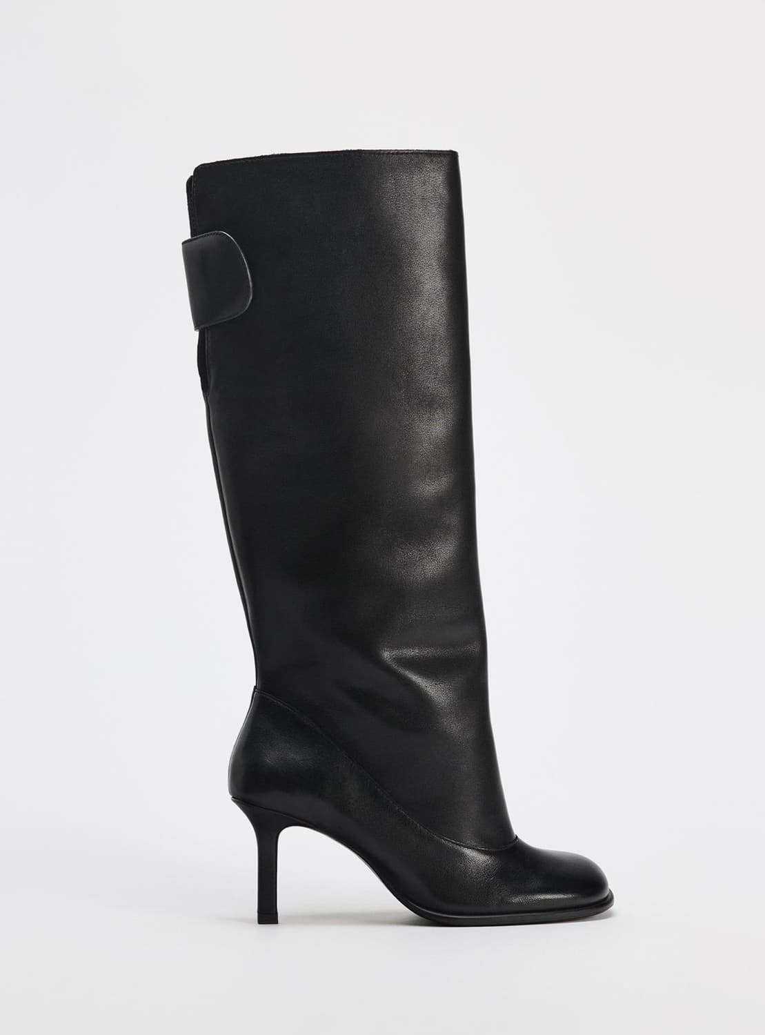 자라 레더 와이드 앵클부츠 38 상품이미지5