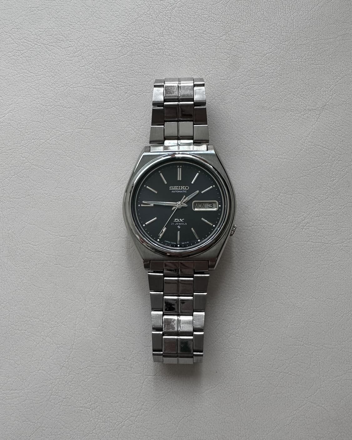 SEIKO DX 7009 블랙 다이얼 상품이미지1