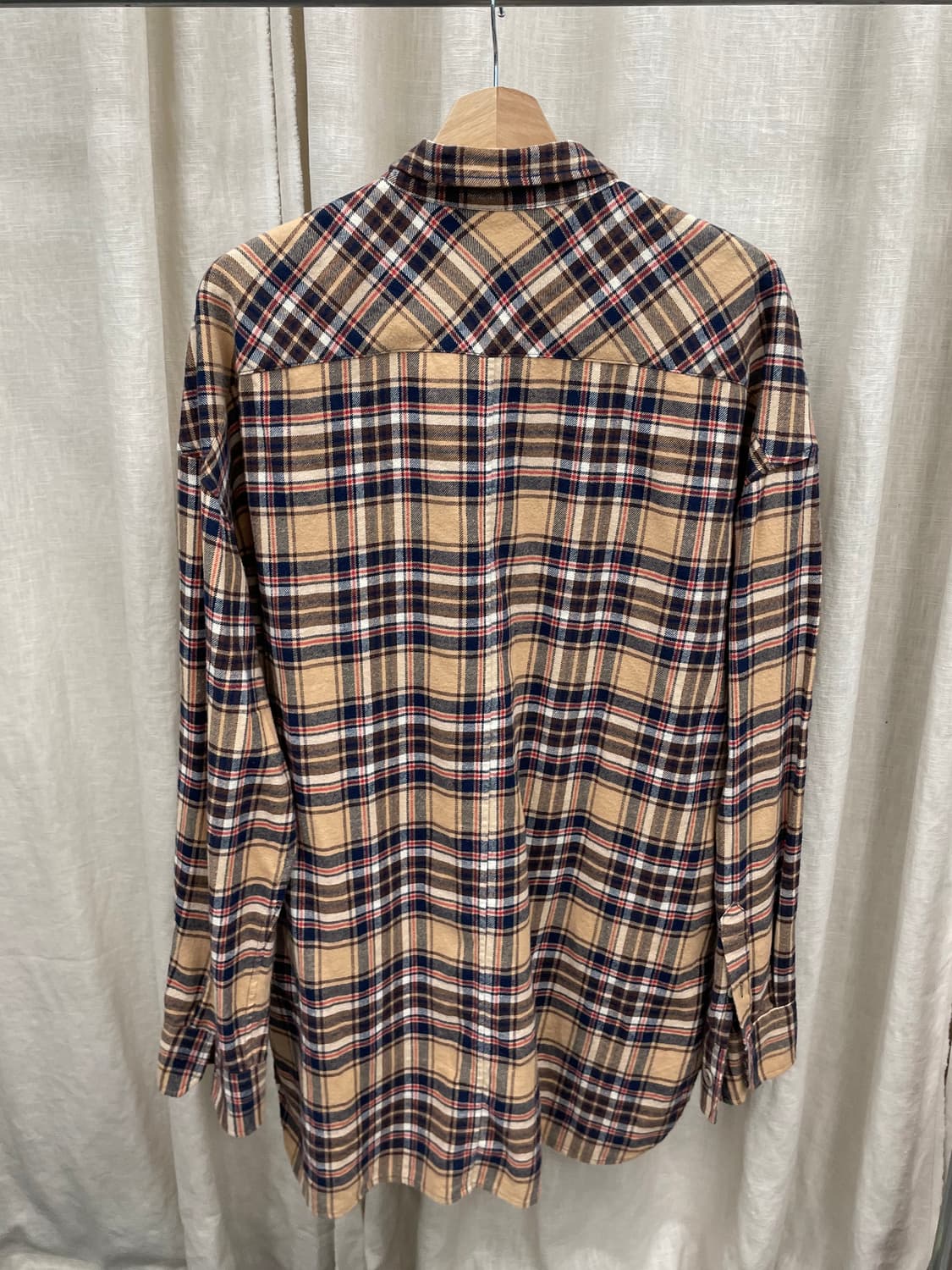 Fear of God 4TH COLLECTION 체크셔츠 브라운 L 상품이미지3