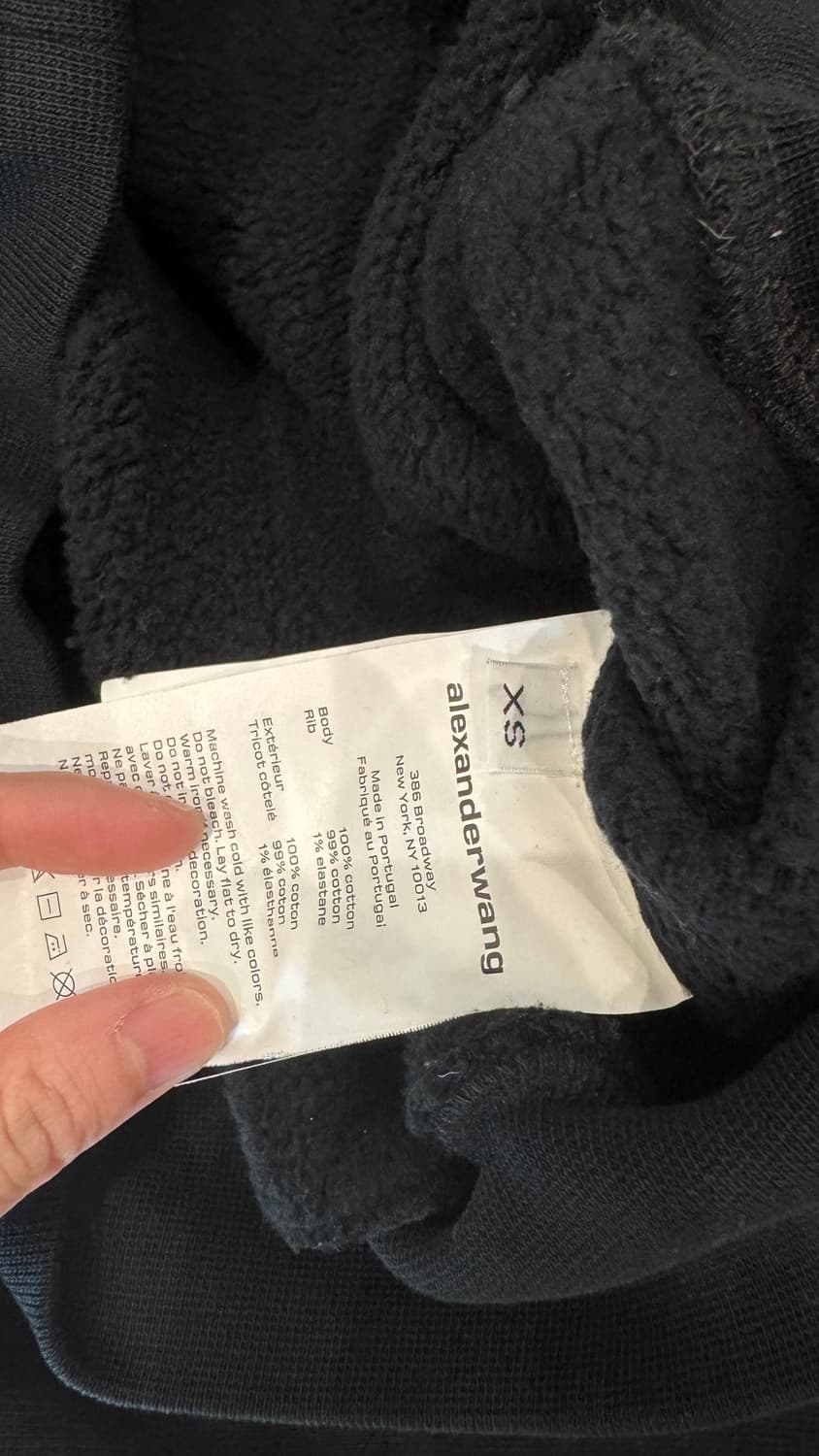 알렉산더왕 크롭 맨투맨 상품이미지3