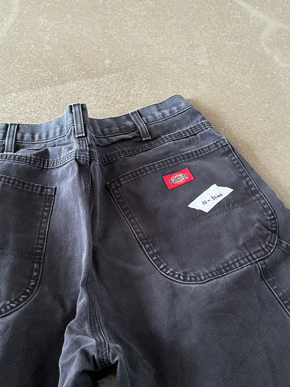 Dickies 디키즈 블랙 카펜터 워크팬츠 상품이미지2