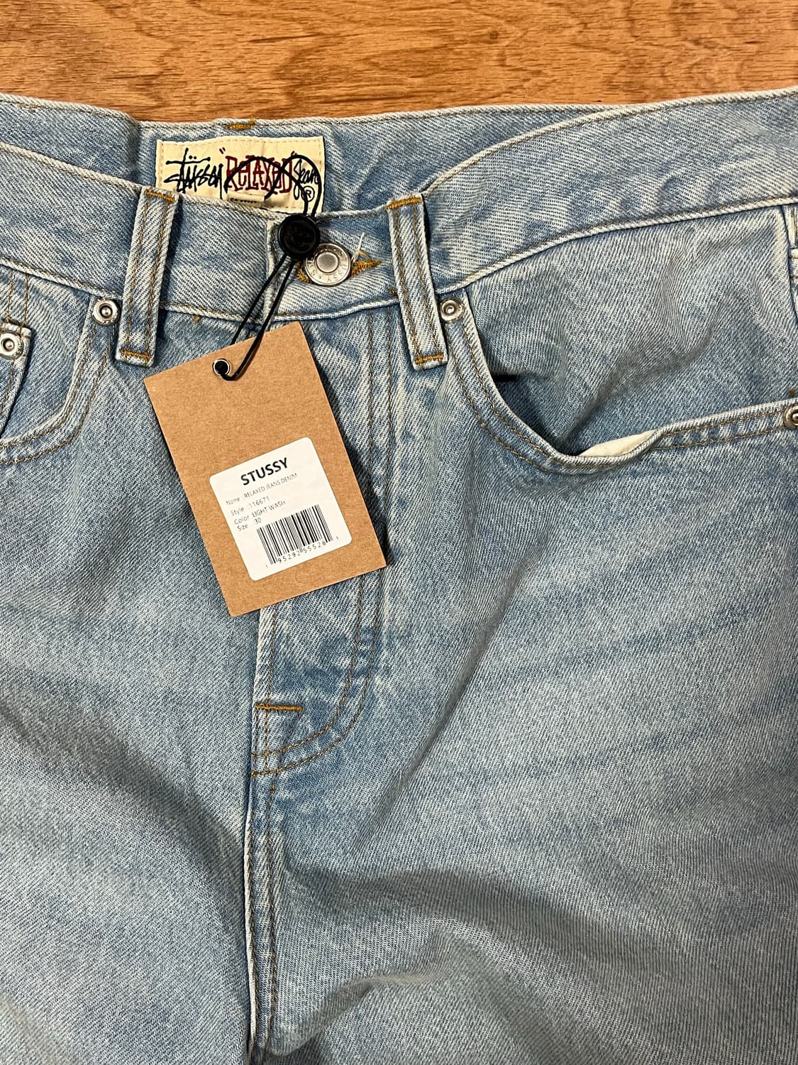 30) Stussy relaxed jeans denim 상품이미지3