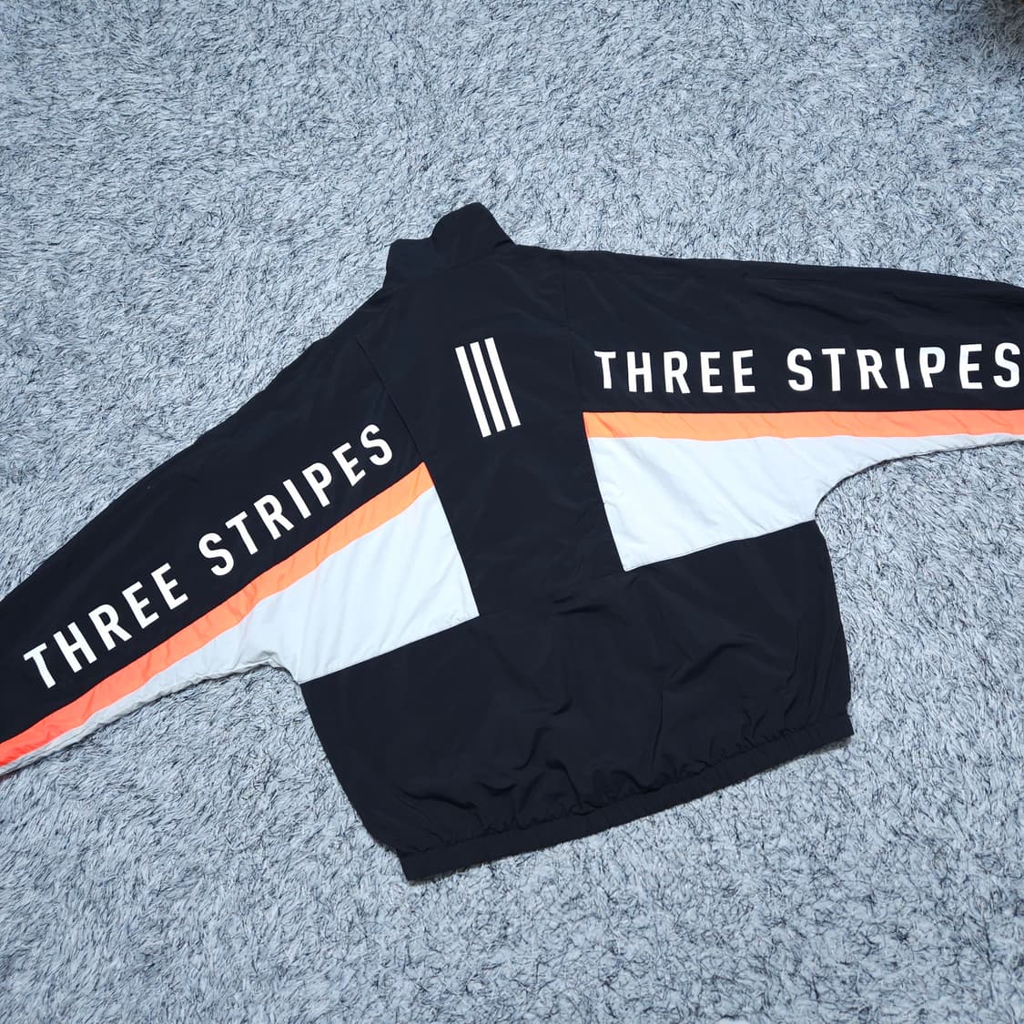 아디다스) L 남자 컬러블록 바람막이자켓 / 왕눈이샵 상품이미지6