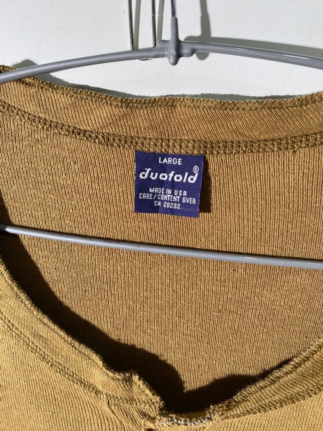 duofold 긴팔 티셔츠 상품이미지3