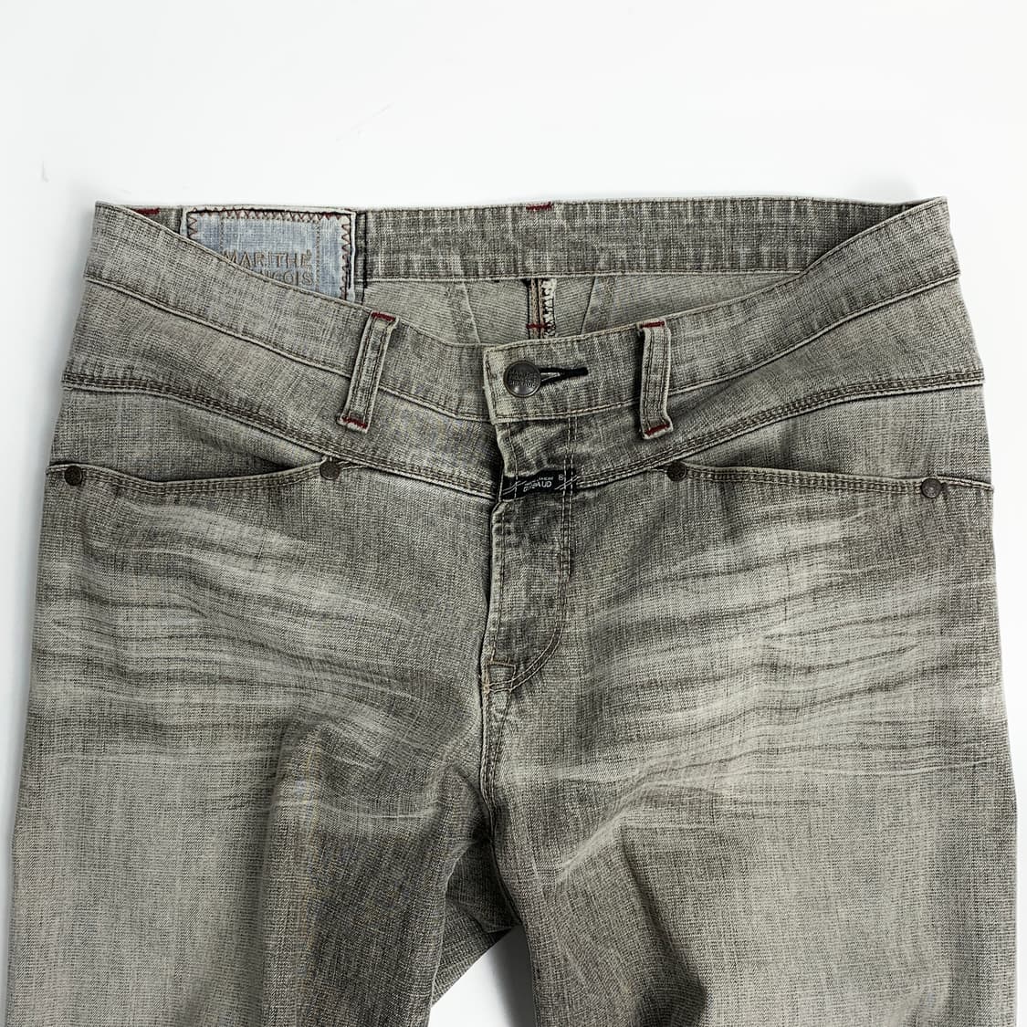 마리떼 프랑소와 저버 3D 플레어핏 데님 팬츠 상품이미지7