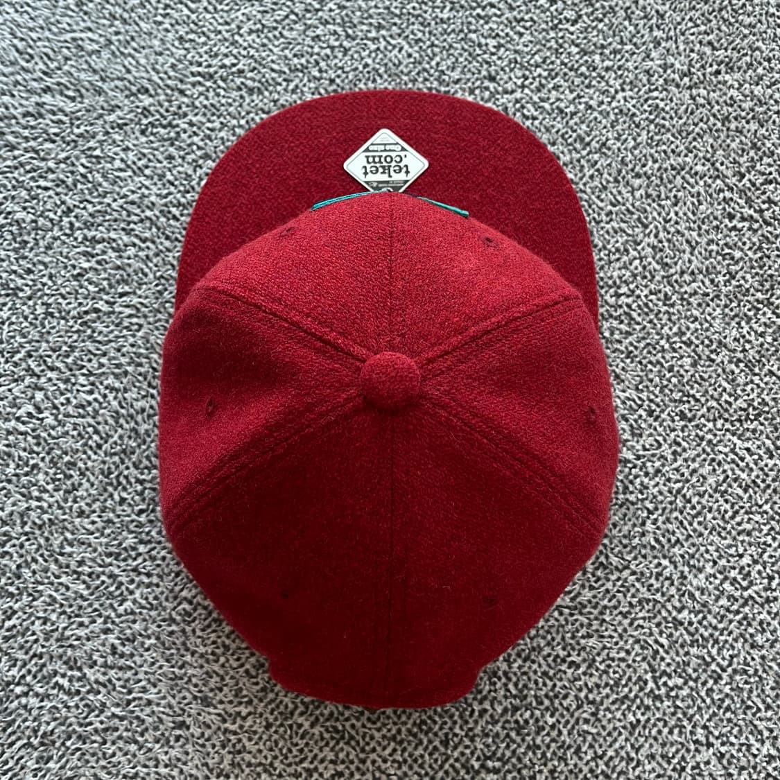 TEKET_WOOL RED CAP 상품이미지4