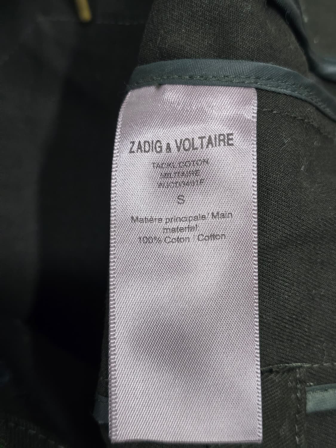쟈딕앤볼테르 ZADIG & VOLTAIRE 야상점퍼 상품이미지5