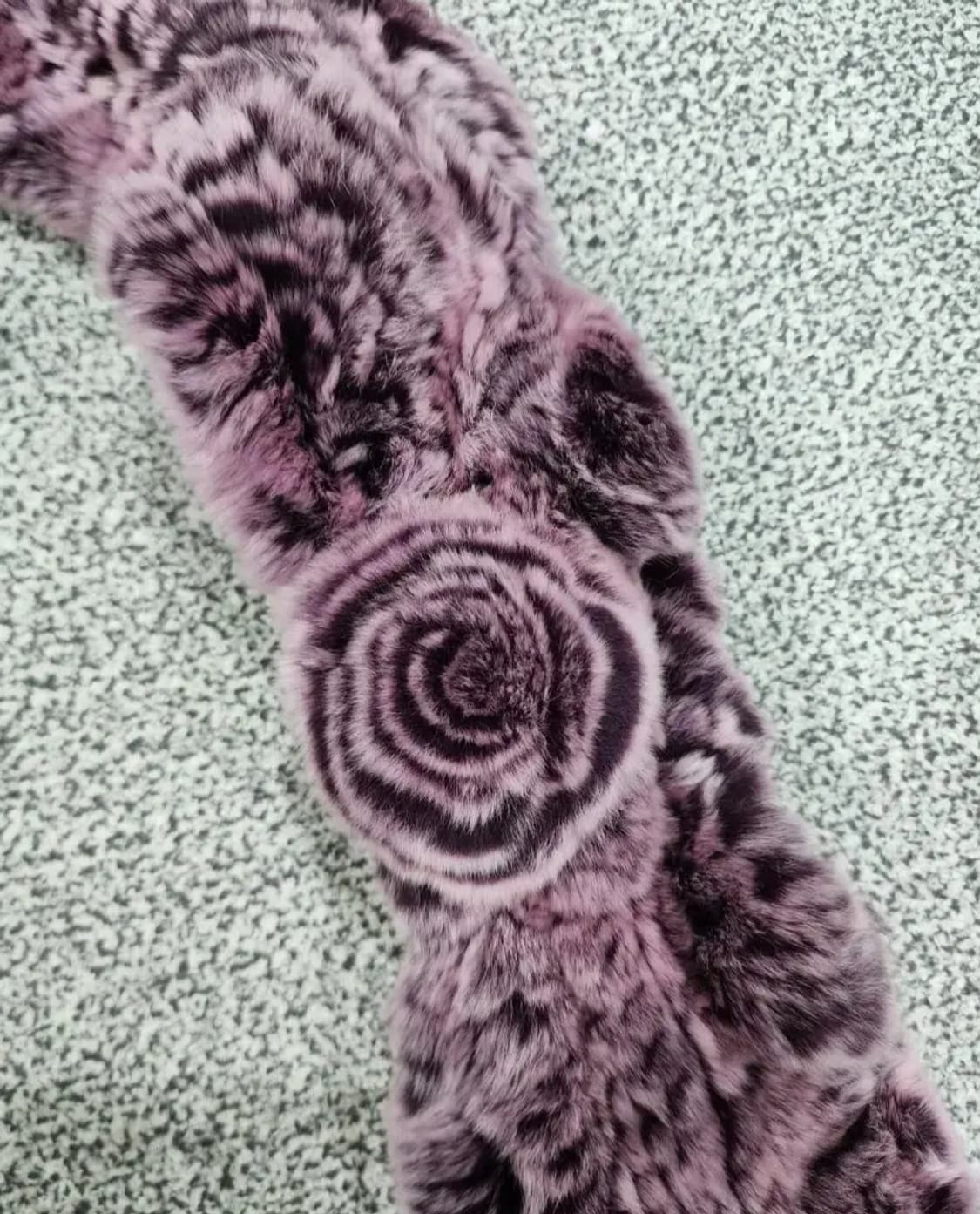 렉스 토끼털 퍼 목도리 상품이미지3