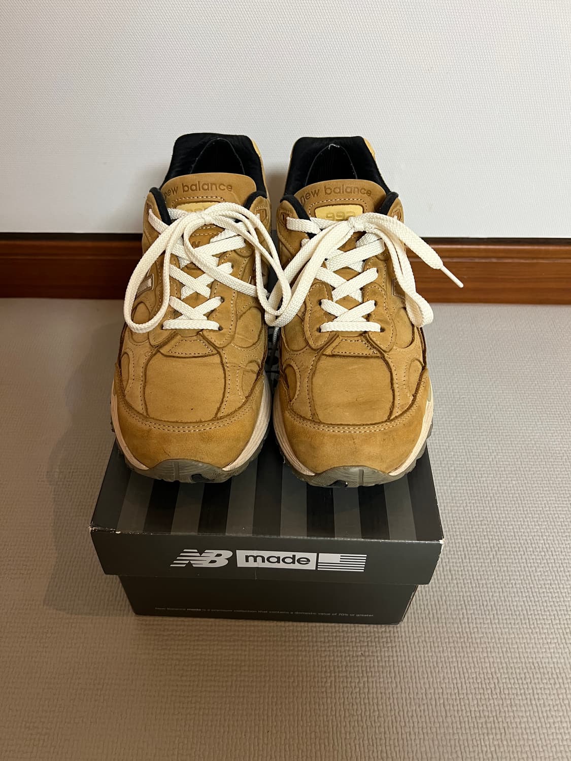 무료배송 - Made in USA 뉴발란스 992 LX 브라운된장 270 상품이미지2