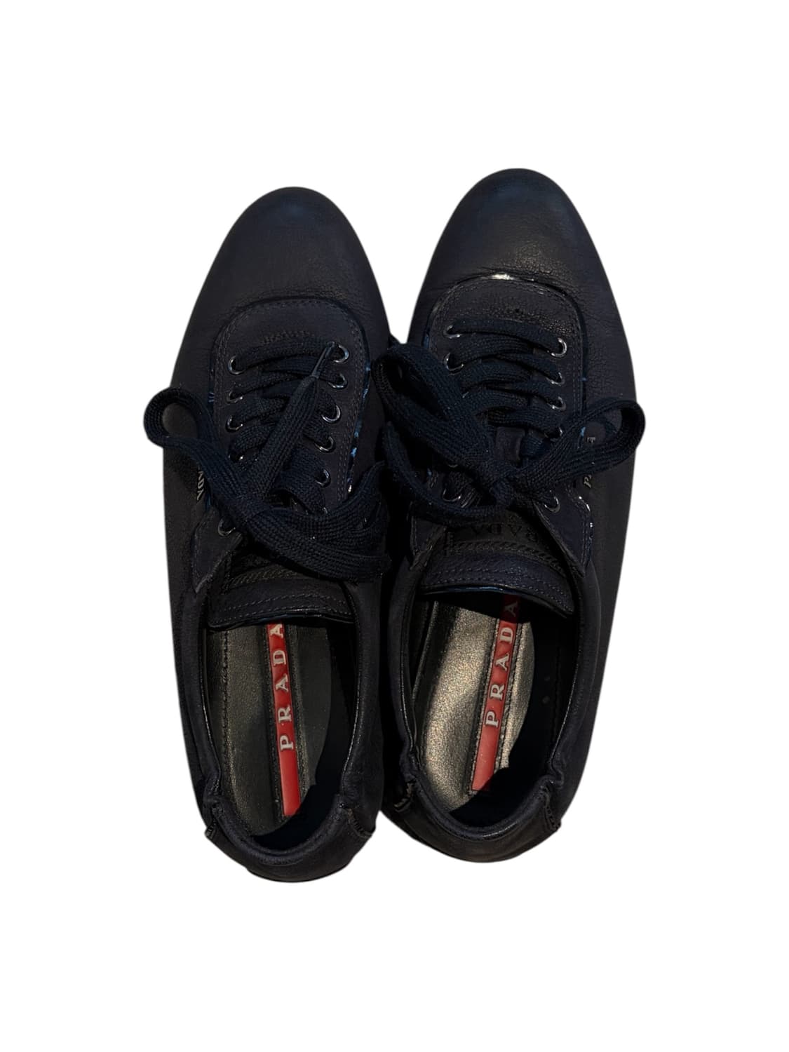 프라다 레더 스니커즈 상품이미지1