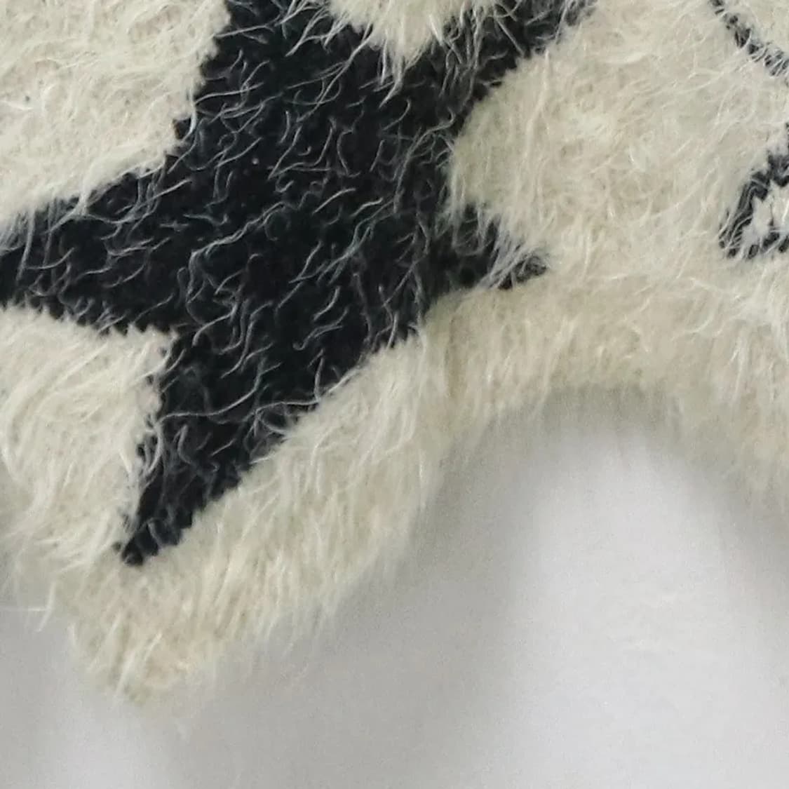 LINOSUG 별 패턴 브이넥 니트 61230 상품이미지6