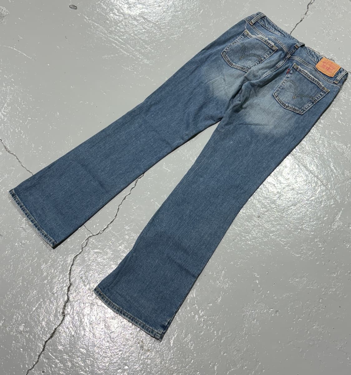 00s 리바이스(Levi's) 슈퍼로우 부츠컷 데님 팬츠 상품이미지6