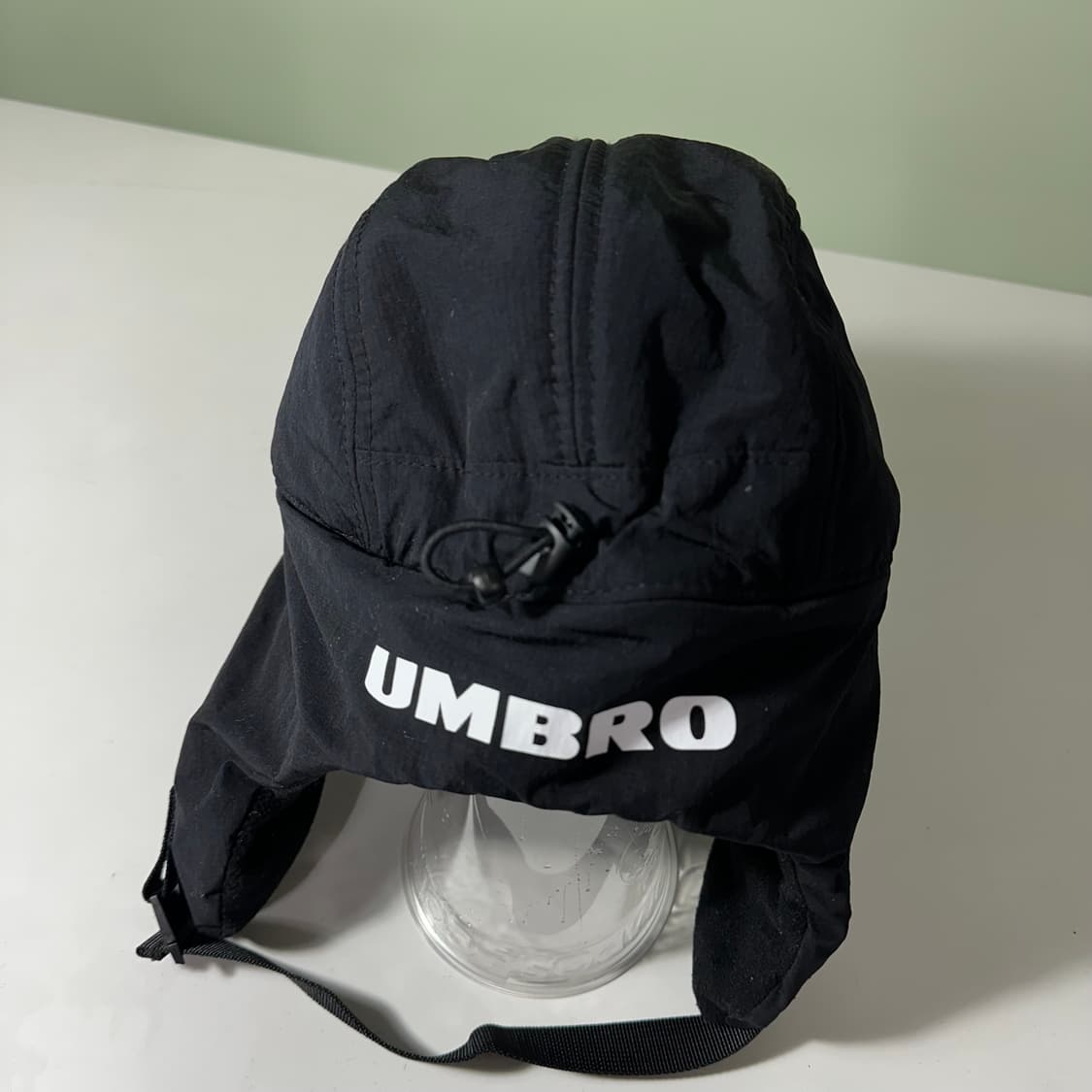 59CM 엄브로 블랙 이어플랩 트루퍼햇 상품이미지3