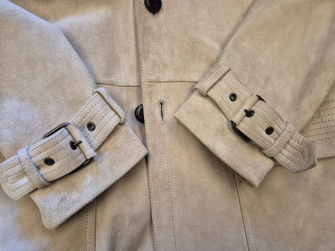 90s BALLY 램스킨 스웨이드 자켓 상품이미지5