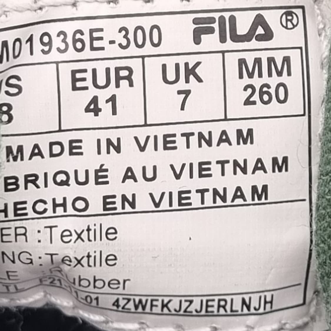 휠라 스캔나인 남성스니커즈260 상품이미지6