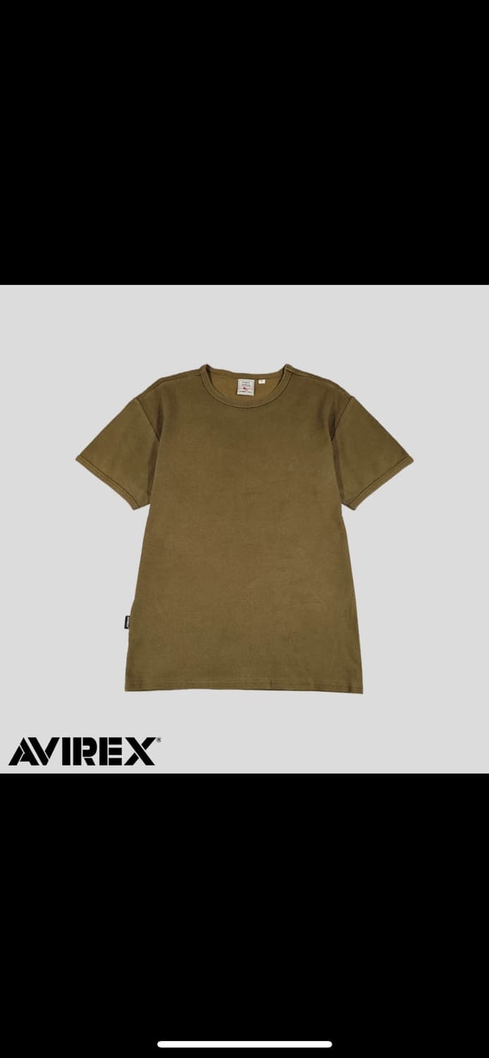 AVIREX KHAKI SHORT SLEEVE KNIT 상품이미지3