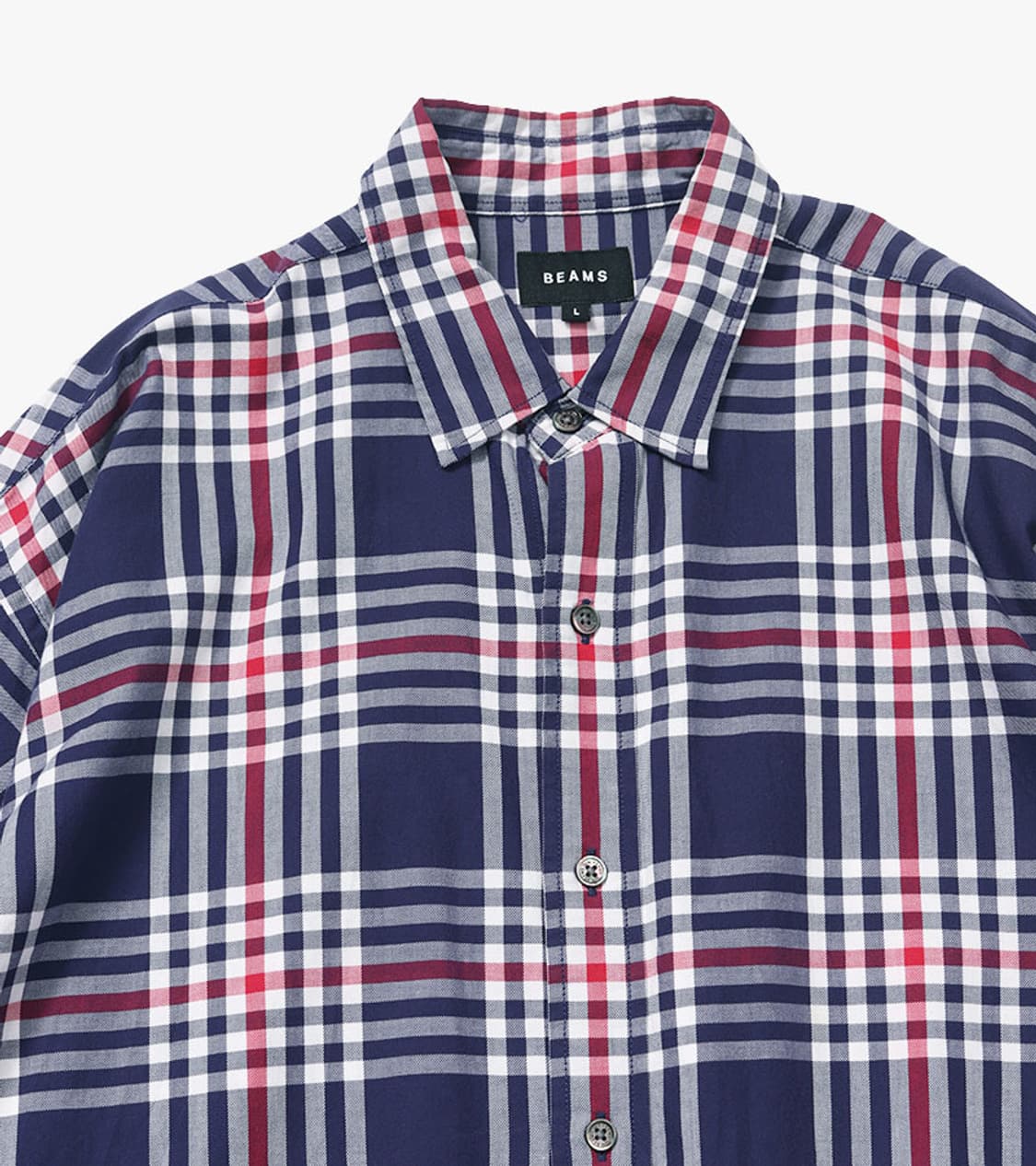 BEAMS - CHECK EASY SHIRT 상품이미지4