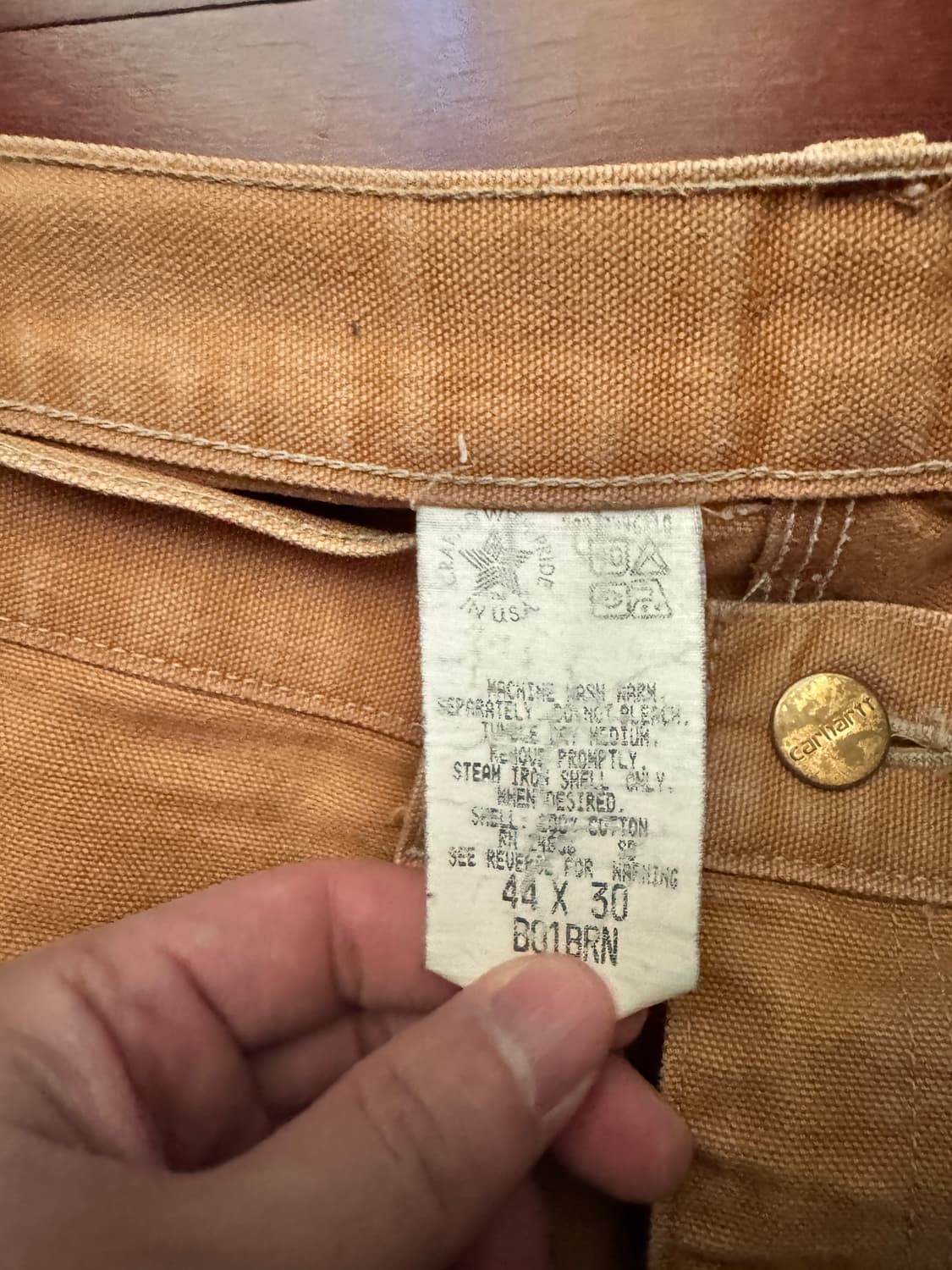 [42] 90s 칼하트 더블니(Windmill Tag) 상품이미지3