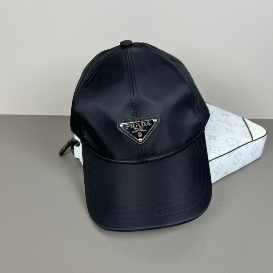 프라다 캡 블랙 상품이미지6