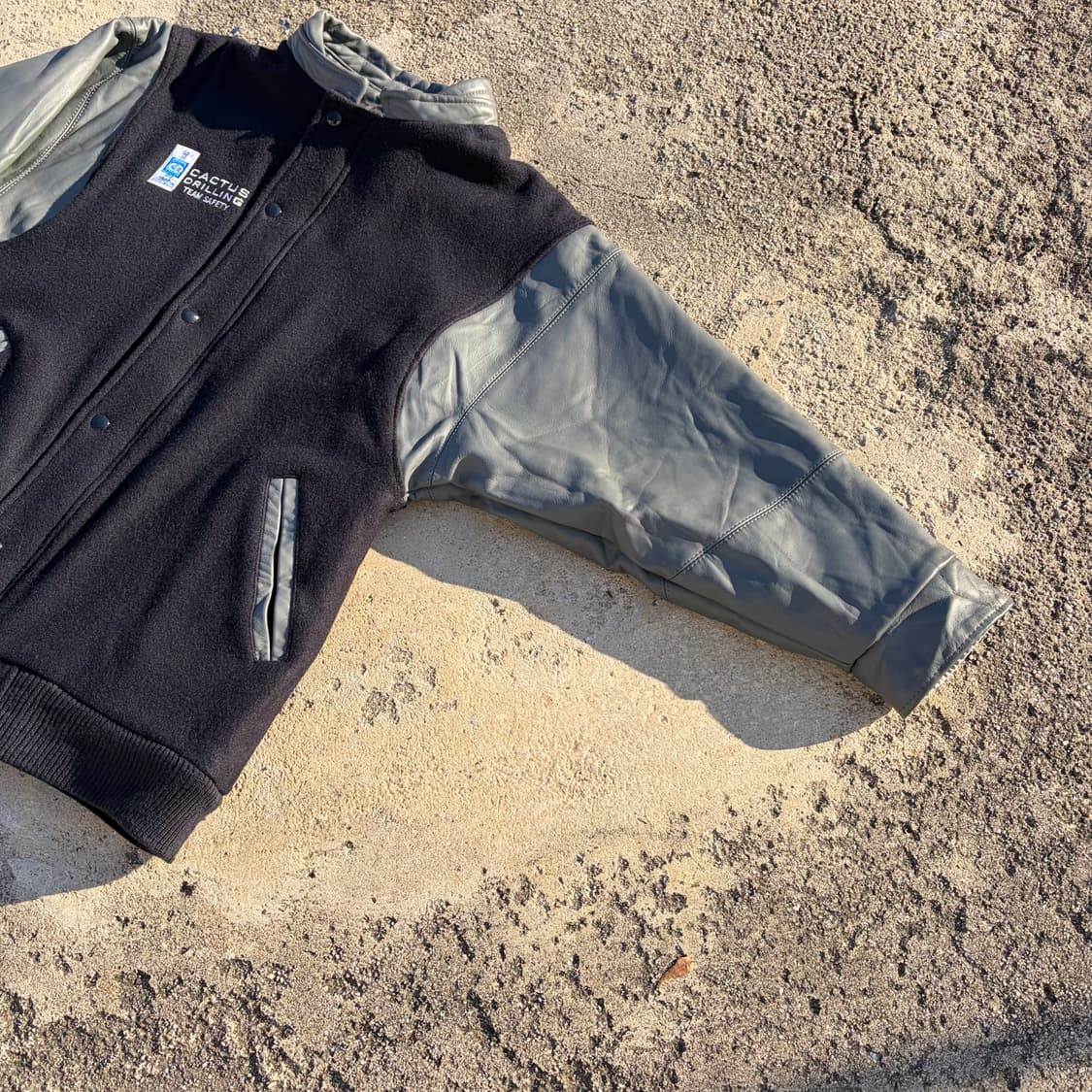 90s Image 빈티지 울 바시티 자켓 M 상품이미지4