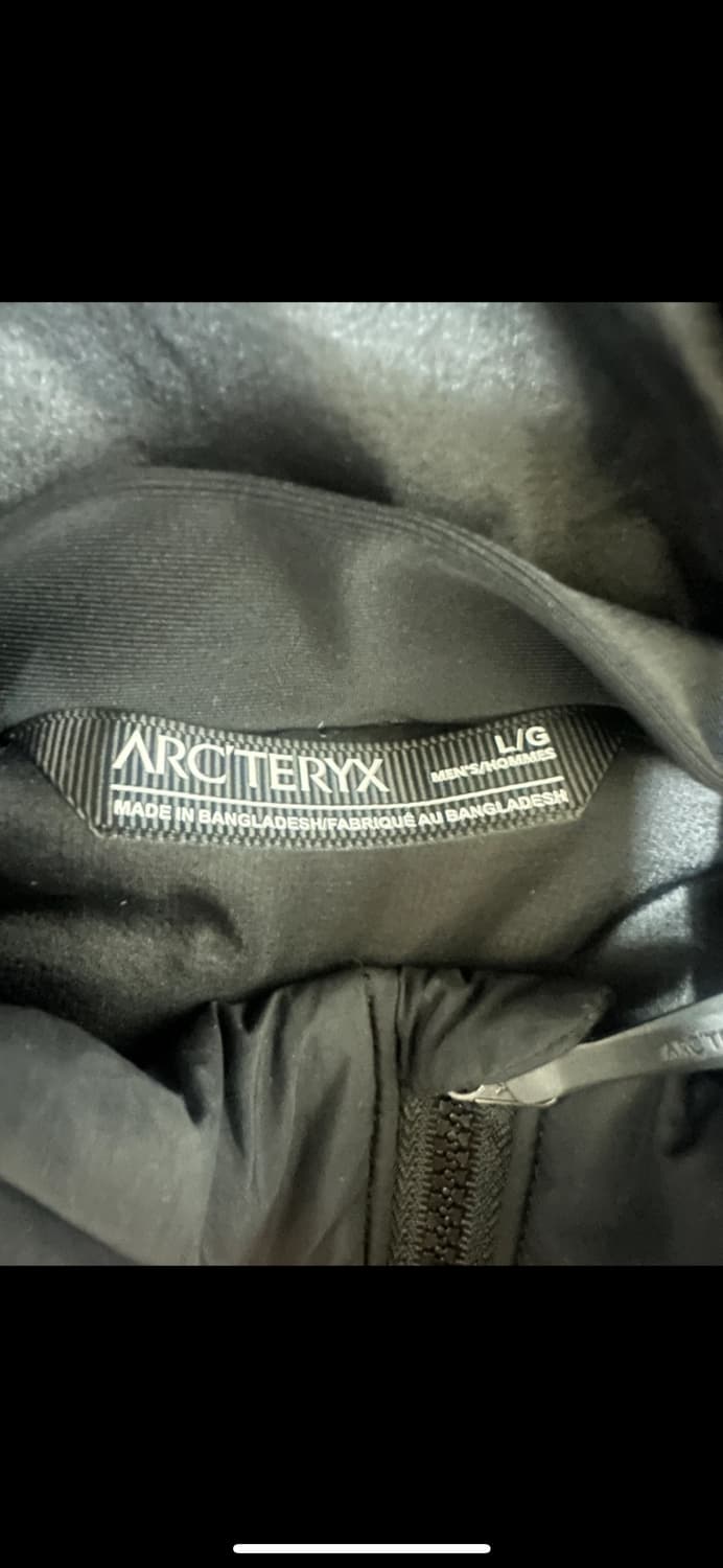 아크테릭스 아톰 헤비웨이트 블랙 L 상품이미지2