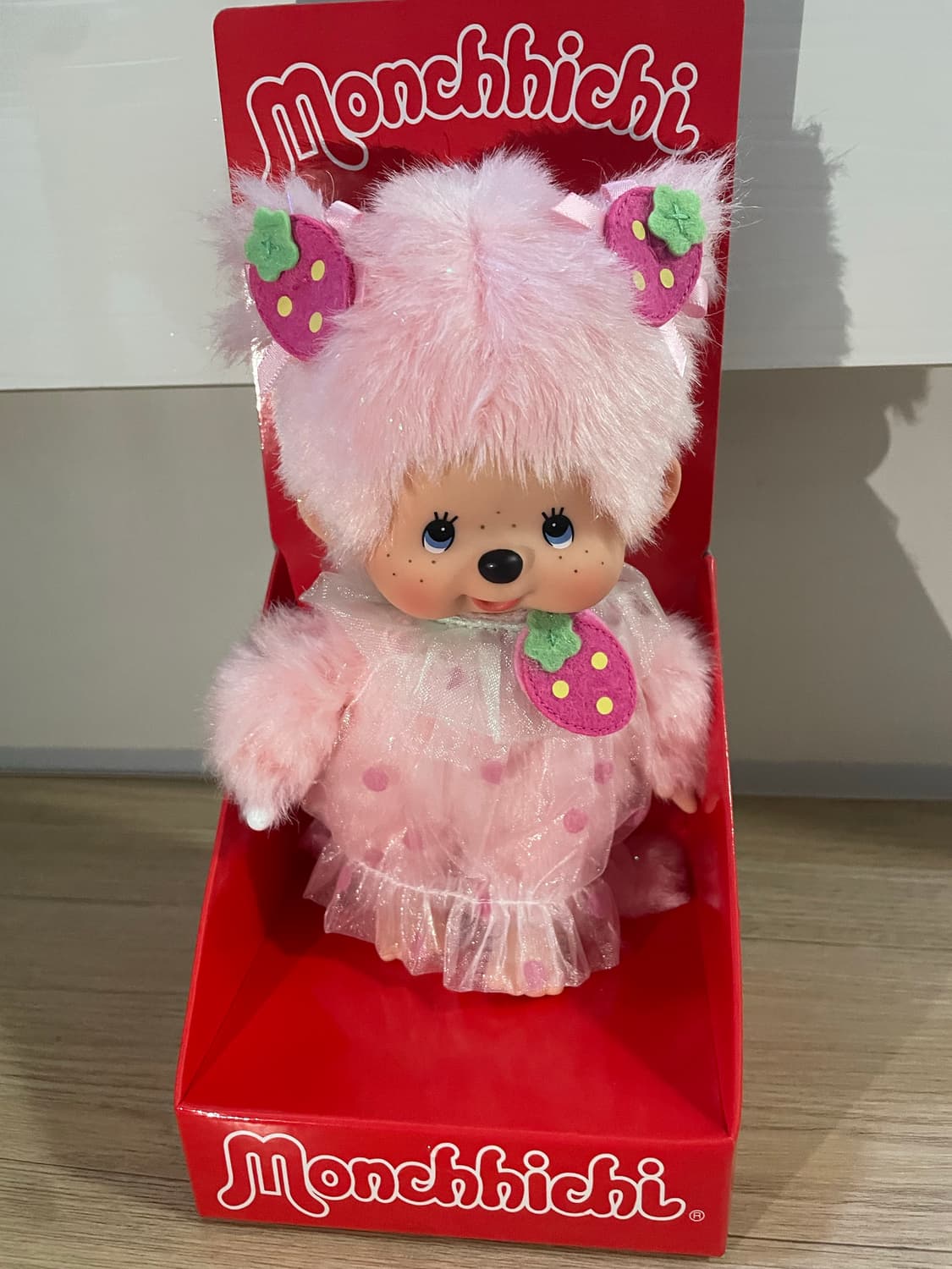[새상품]핑크 스트로베리 몬치치 딸기 몬치치 인형 상품이미지3