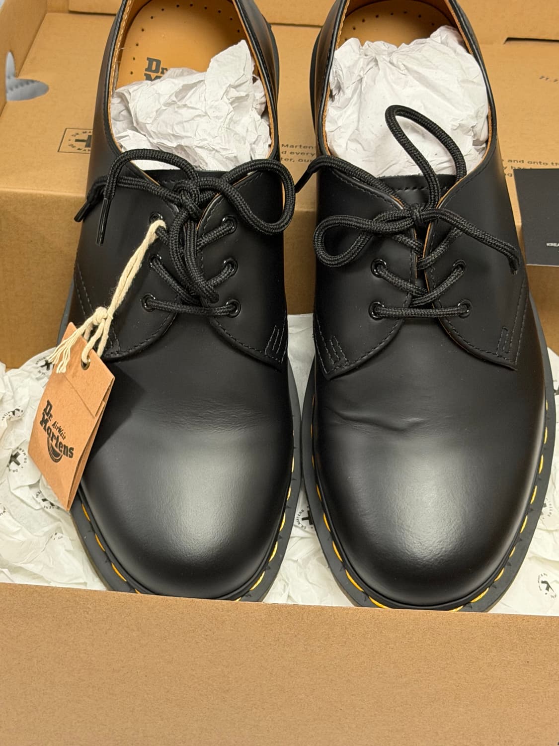 닥터마틴 1461 3홀 스무스 블랙 270 상품이미지4