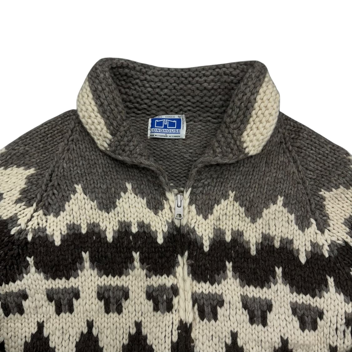 캐나다 빈티지 코위찬 니트 상품이미지2