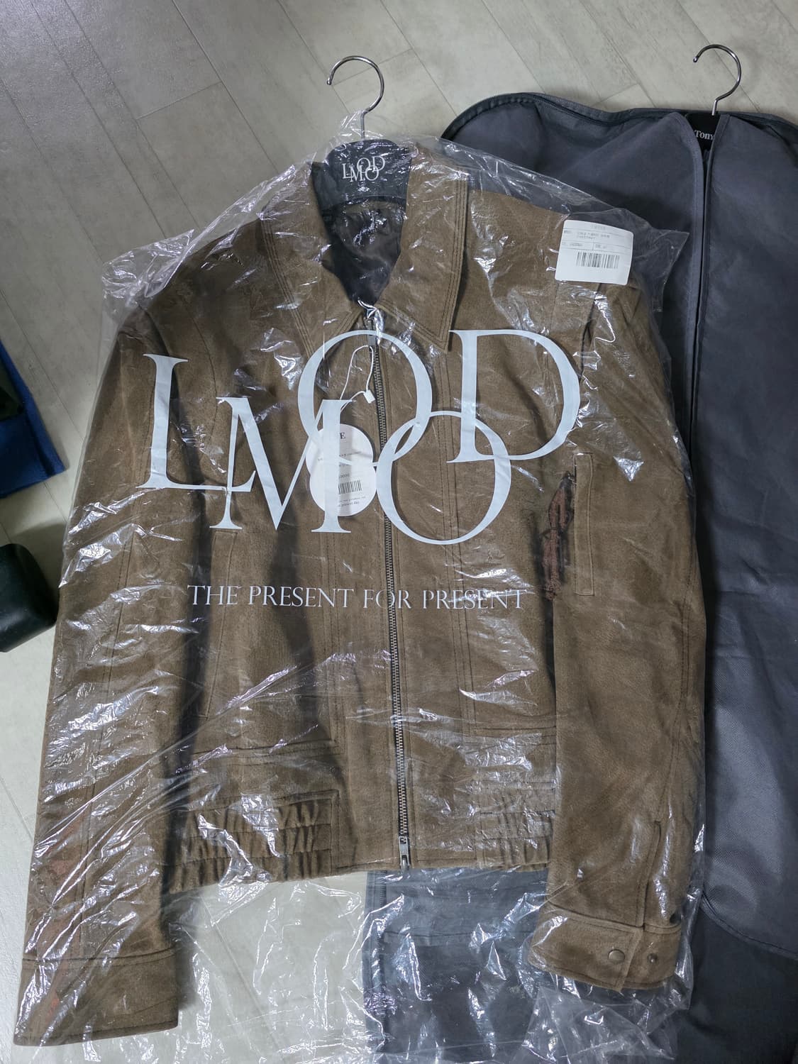 엘무드 토바코 리얼 스웨이드 자켓 44 상품이미지1