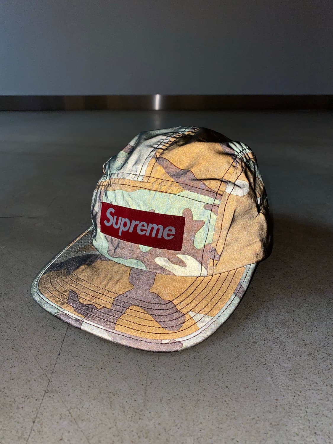 슈프림 리플렉티브 카모 캠프캡 우드랜드 상품이미지7