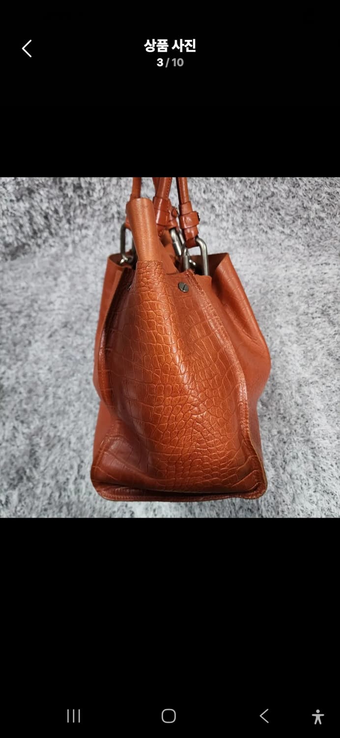 끌로에 레드 빅 토트백 상품이미지3