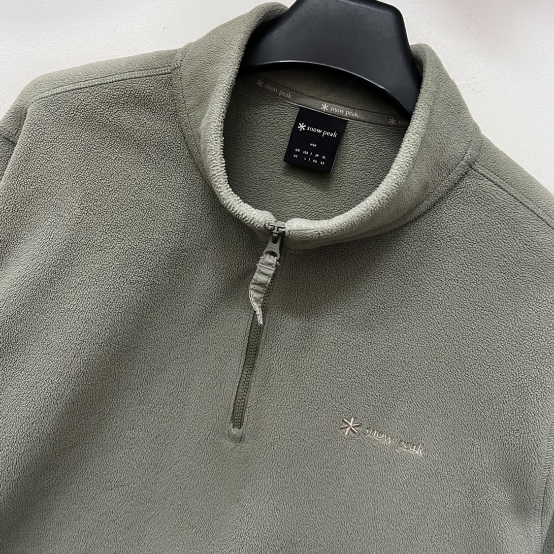 스노우피크 어패럴 폴라텍 스텐드넥 집업 플리스 105 상품이미지3