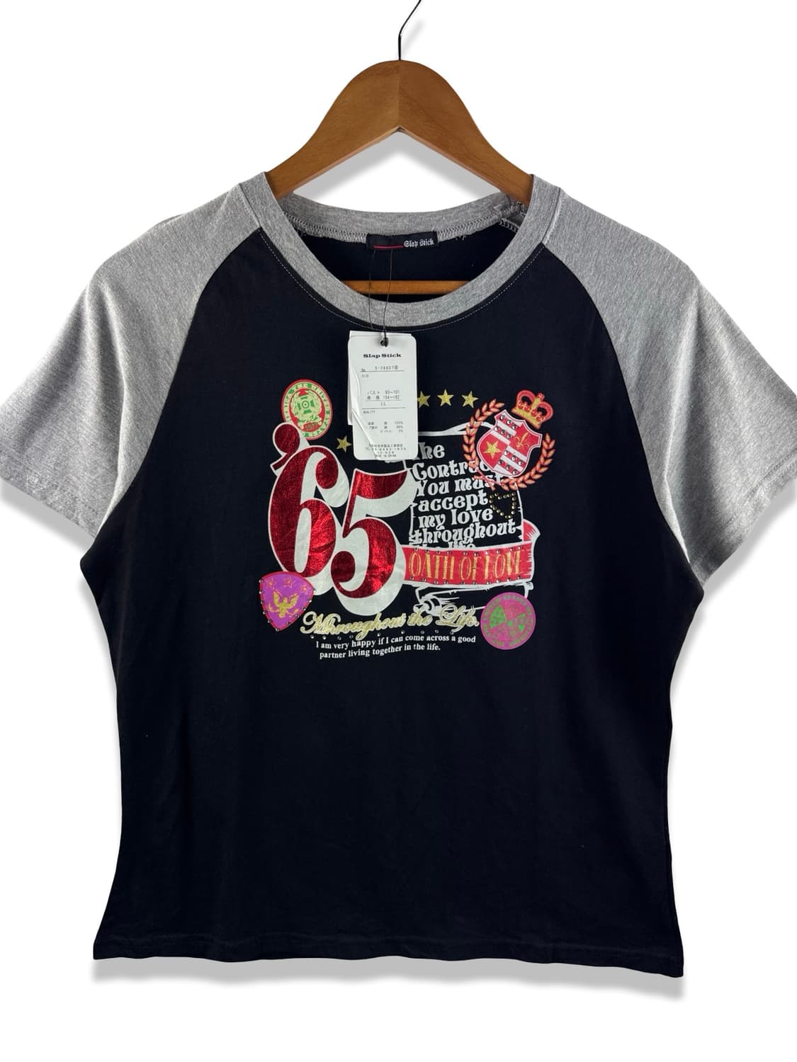 JPN Y2K 키치 나그랑 티셔츠2890 상품이미지1